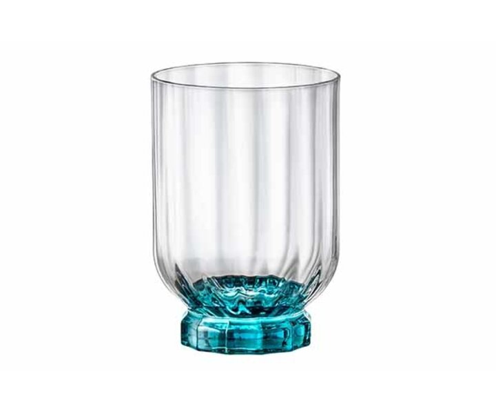BORMIOLI ROCCO  Water goblet footed 37,5 cl Florian Lucent Blue