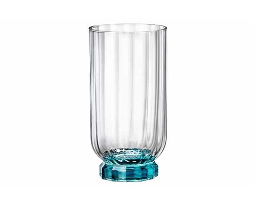 BORMIOLI ROCCO  Bekerglas op voet 43 cl Florian Lucent Blue