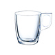 ARCOROC  Espresso cup 9 cl tempered glass " Voluto "