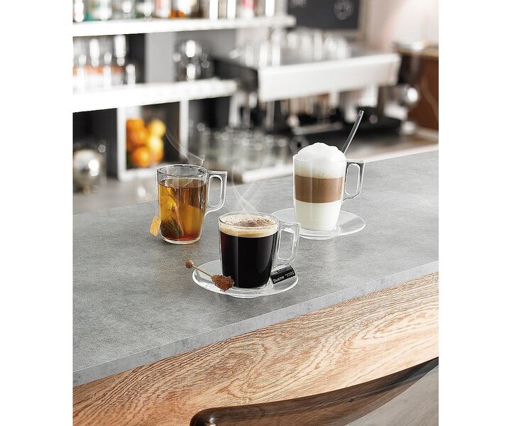 ARCOROC  Espresso tas 9 cl gehard glas " Voluto "