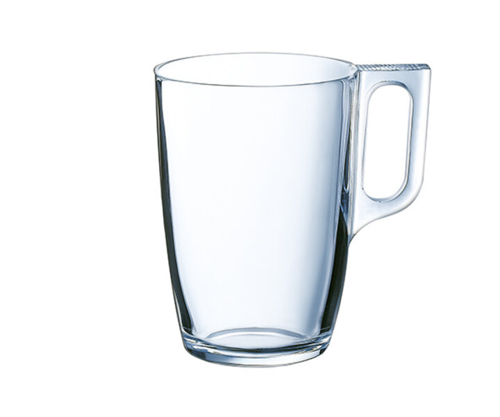 ARCOROC  Thee & koffietas  32 cl gehard glas " Voluto "