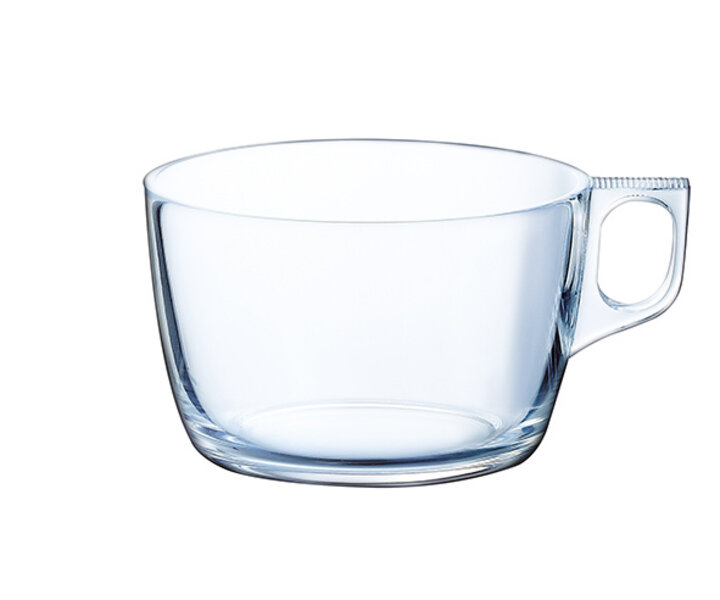 ARCOROC  JUMBO Thee & koffietas  50 cl gehard glas " Voluto "