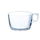 ARCOROC  JUMBO Tea & coffee cup 50 cl tempered glass " Voluto "