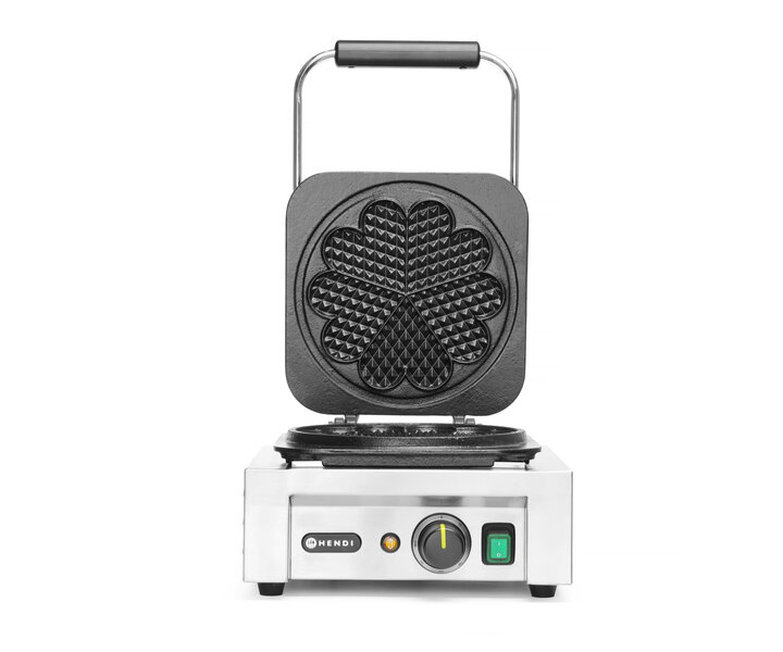 HENDI Waffle maker for " Heart " wafffles