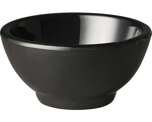 M&T Bol zwart melamine