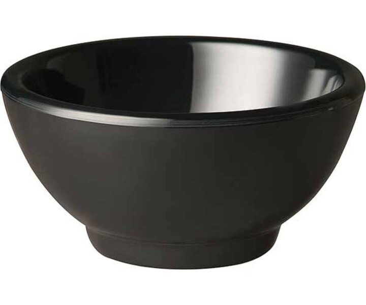 M&T Bol zwart melamine