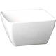 M&T Bowl square white melamine
