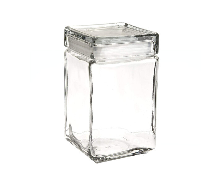 M&T Canister square with lid  1,50  liter