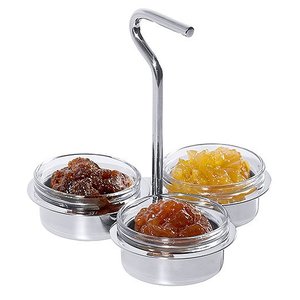 M&T Porte confiture avec 3 bols