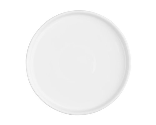 OLYMPIA Porselein  Flat plate Ø 27 cm  " White salt "