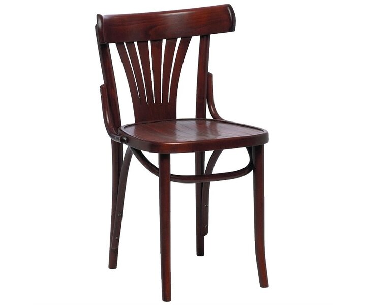 FAMEG  Bistro side chair Eventail walnut finish  Michael Tonet
