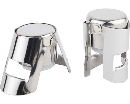 M&T Champagne afsluiter set van 2 stuks