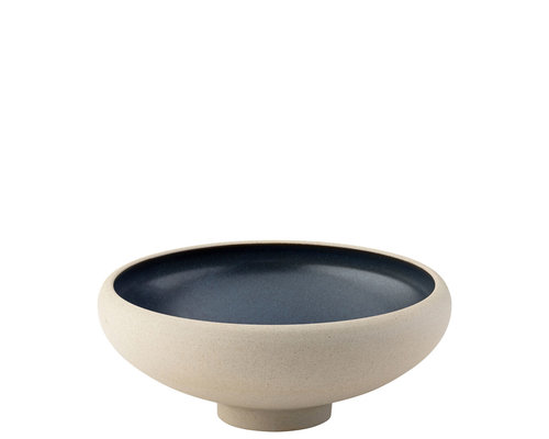 UTOPIA  Footed bowl 23  cm Ink