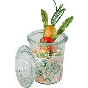 WECK  Monoportion glass with lid 16 cl set of 12 pcs