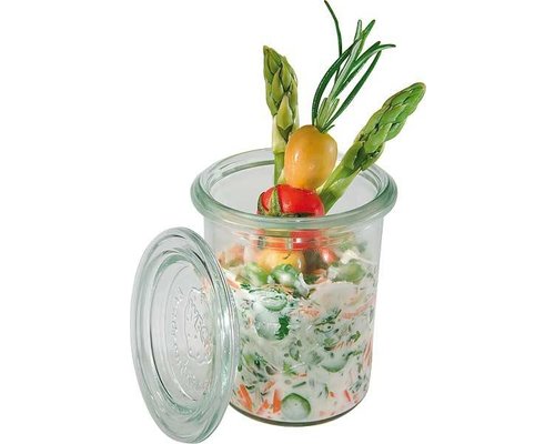 WECK  Verrine avec couvercle 16 cl jeu de 12 pièces