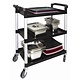 M & T  Cutlery bin for trolley