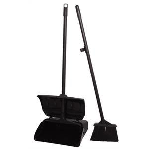 M&T Lobby broom and dustpan