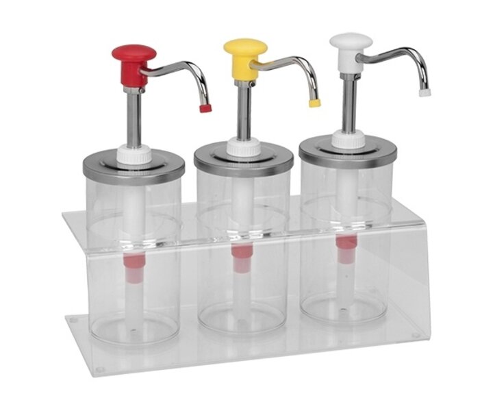 HOVICON  Saus dispenser 3 x 1,65 liter  -  20 ml per dosering