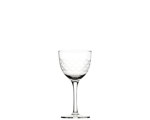 UTOPIA  Nick & Nora glas  17 cl  "Raffles Diamond "