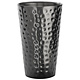 M & T  Collins - cocktail glass 41 cl double walled black hammered stainless steel