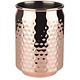 M & T  Barrel cocktail glass 35 cl copper look hammered stainless steel