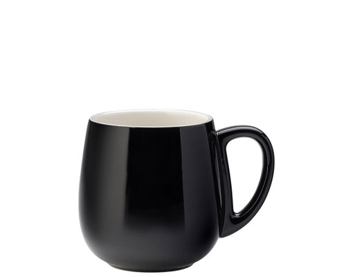 M&T Koffie- theebeker  42 cl " Barista " zwart