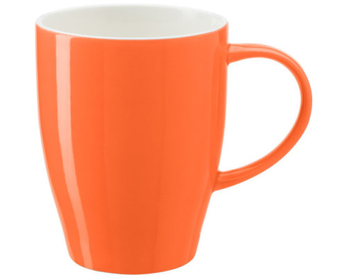 M&T Coffee & tea mug 35 cl - orange porcelain