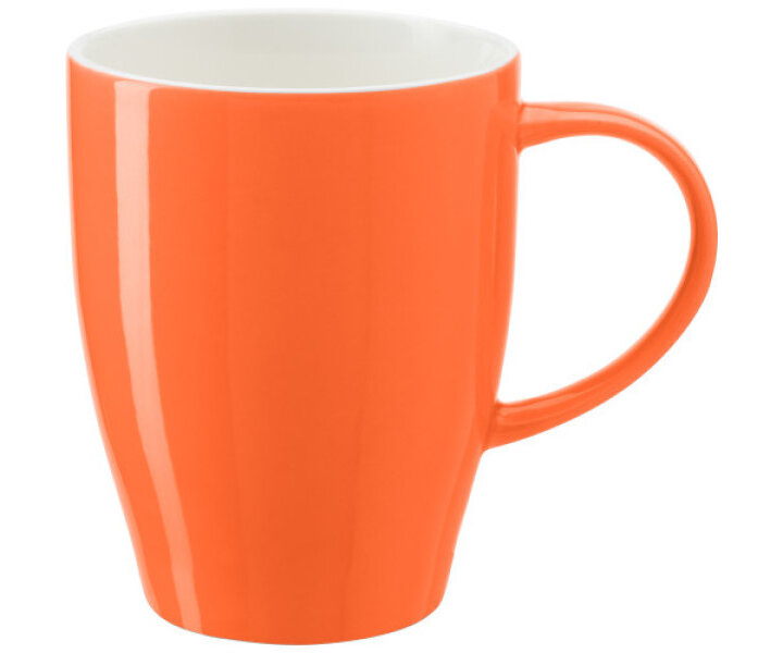 M&T Coffee & tea mug 35 cl - orange porcelain