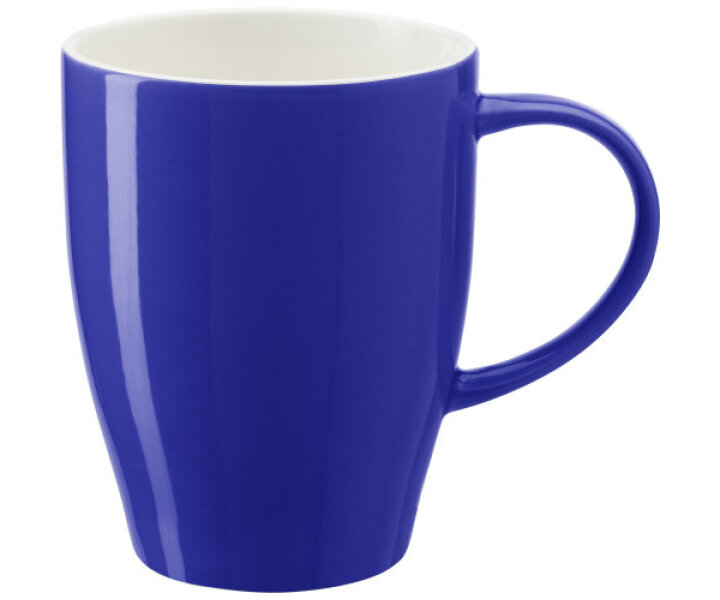 M&T Koffie & theebeker 35 cl blauw porselein