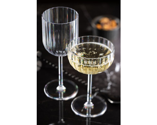 M & T  Champagne flûte 22 cl " Paradise " onbreekbaar polycarbonaat