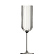 M&T Champagne flute 22 cl " Paradise " unbreakable clear polycarbonate