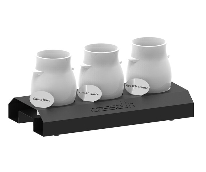 M&T Sauce stand 3 x 0,9 liter