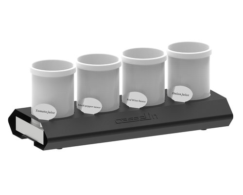 M&T Sausrek 4 x 1,25 liter eutectisch gekoeld GN 2/4