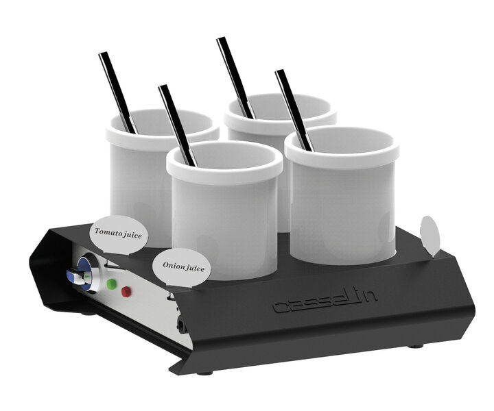 M&T Sausrek 4 x 1,25 liter elektrisch verwarmd