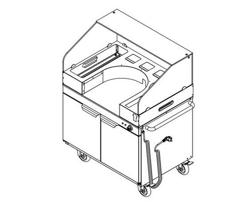 M&T Snack trolley