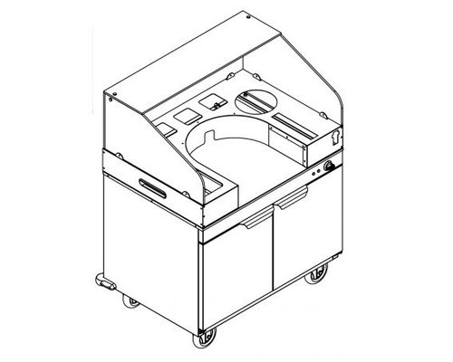 M&T Snack trolley