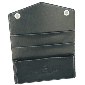 M&T Laundry file holder black leatherette