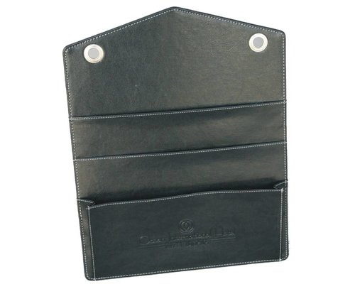 M & T  Laundry file holder black leatherette