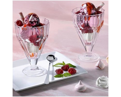 PASABAHCE Ice cream -  sundae cup 43 cl " Pleats "
