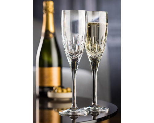 M & T  Flute à champagne 26 cl  polycarbonate " Lucent Ascot "