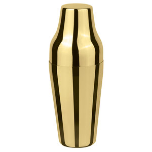 M & T  Shaker Parisienne 70 cl gold colored stainless steel