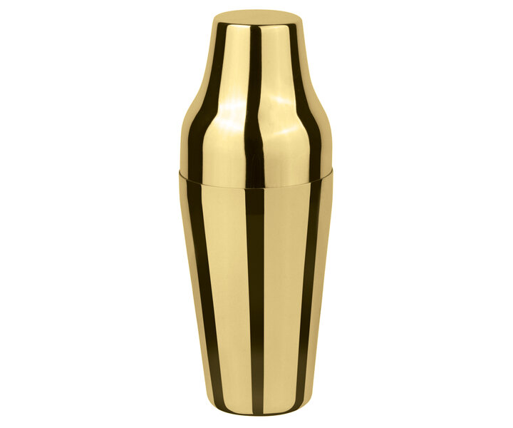 M&T Shaker Parisienne 70 cl gold colored stainless steel