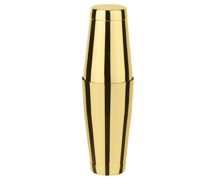 M&T Shaker Boston 79 cl / 59 cl gold colored stainless steel