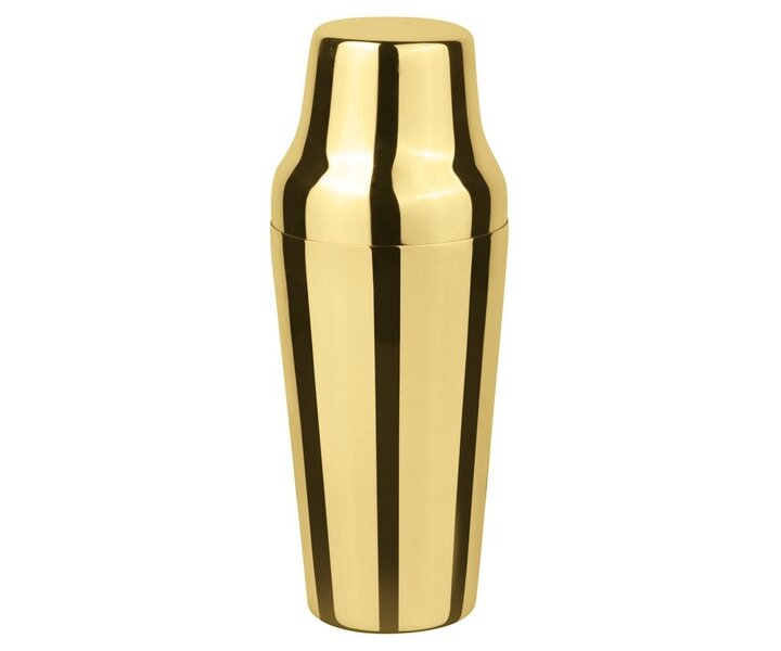 M&T Shaker Calabrese 90 cl gold colored stainless steel
