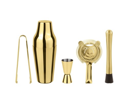 M&T Barset gold 5 pcs colored stainless steel