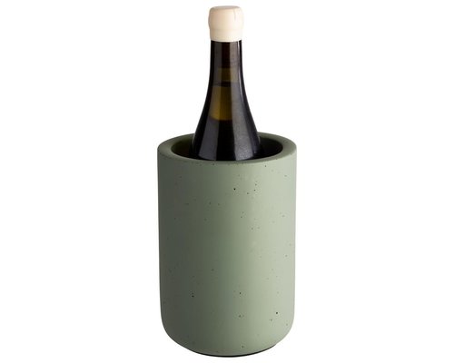 M&T Seau à vin en beton couleur verte " Element "