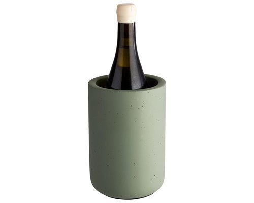 M&T Wine cooler green concrete " Element "