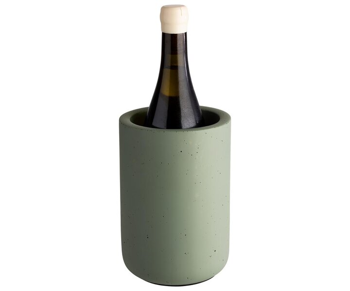 M&T Seau à vin en beton couleur verte " Element "