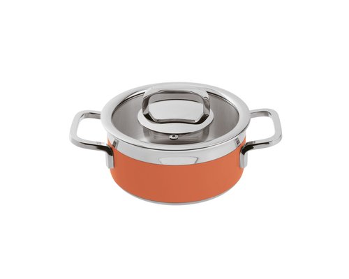 PADERNO Casserole orange 1,6 liter " Serie 2300 "