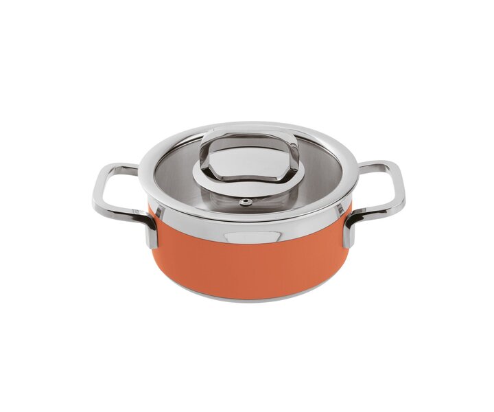 PADERNO Kookpot oranje 3,1 liter  " Serie 2300 "